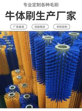 家生产牛VZD体刷奶牛按体摩毛刷刷厂全自动旋转牛蹭痒牛体刷止痒