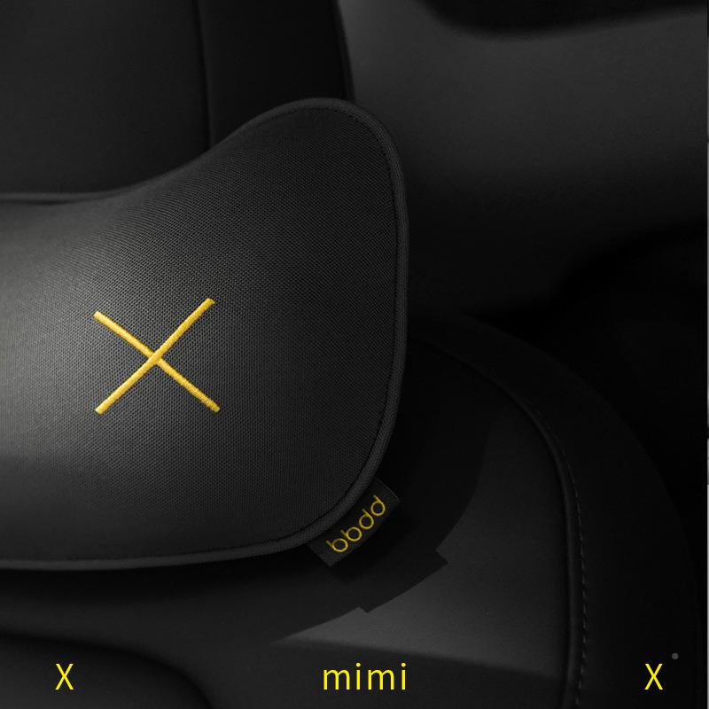 开了bbdd新款创意咪咪汽座头727枕车车用记椅忆颈棉护枕