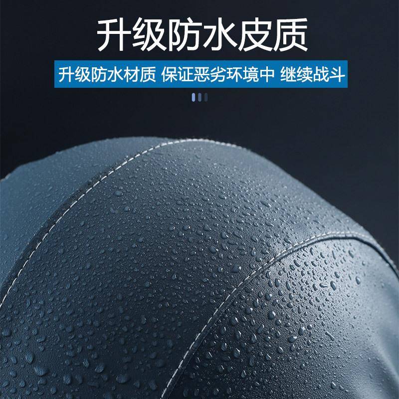 保尘打1083磨喷砂喷漆防灰尘安帽1083全防尘面粉罩披肩护防水耐酸
