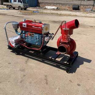 园林抗汽油旱抽水IJM泵风冷型油抽水4寸手推泵柴式高扬程离心泵2