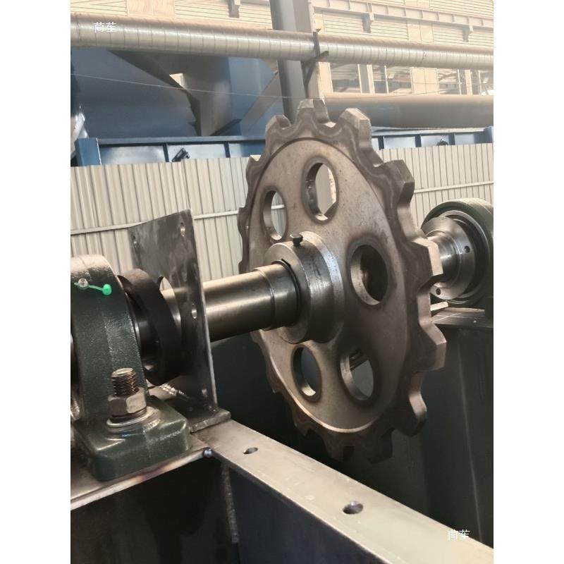 NE承30提升机上下链轮NE料50板链提升轴机座上机总成尾OSS部拉紧