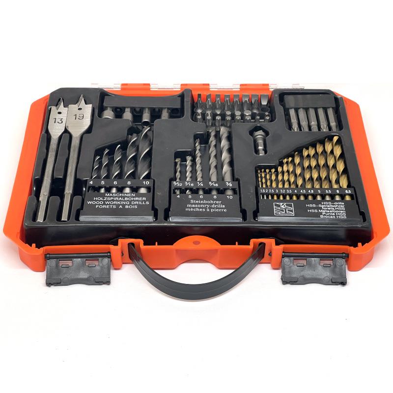 热销装6件钻8头套工具电钻配套螺批头AXX木工开丝孔器