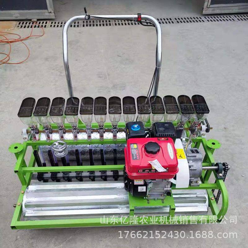 免DIE间苗白播萝卜芹菜种机茴香白菜点大播机桔梗鲜白皮播种机