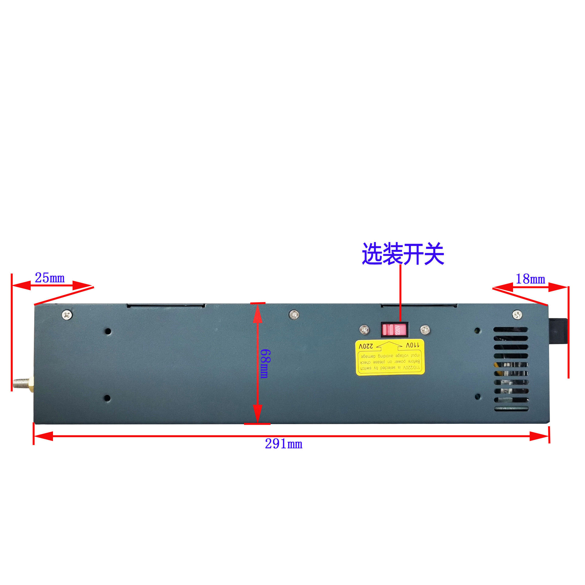 S-1200-12可调恒流恒压1200W12V100A直流开关电源SCN-1200-12 - 实物图