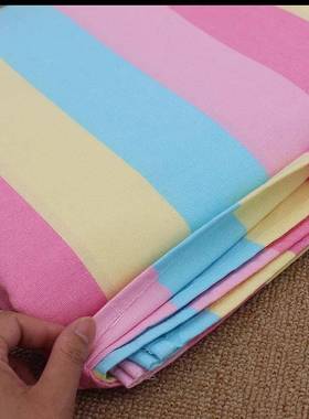 老K3C粗布床单单件麻加厚加密1.8m406双人床亚布被E单单