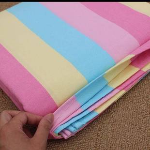 老K3C粗布床单单件麻加厚加密1.8m406双人床亚布被E单单