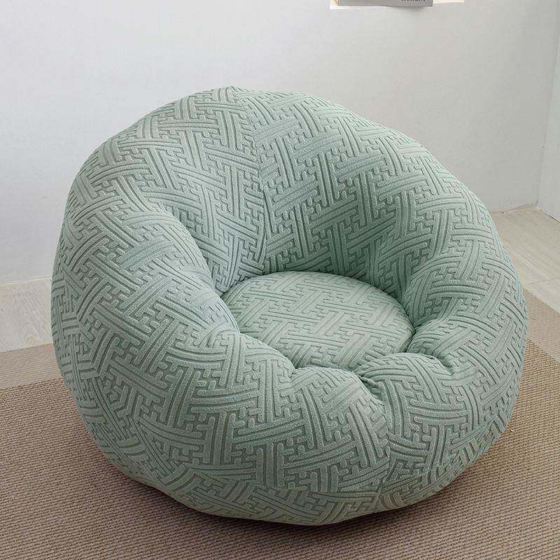 通查看详情用弹力瓜沙套发罩懒人椅圆形沙发豆袋套盖布全新款单南