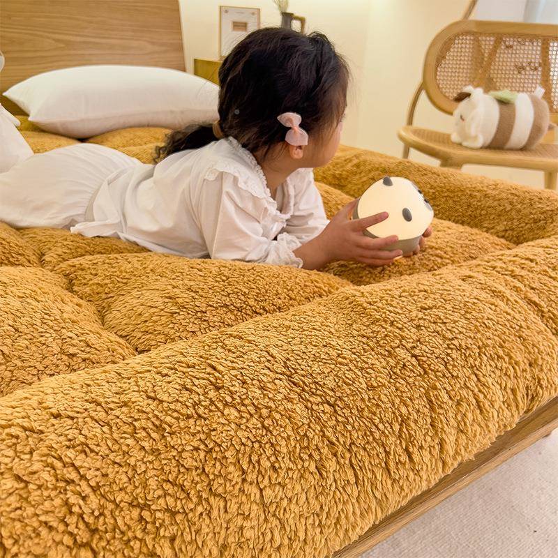 加床垫软冬季榻舍榻米海垫绵垫子垫被褥子加绒学生宿厚445单人