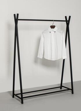 cs卧室挂架衣架落地单杆室内简晾晒230衣阳台家用衣服架子易凉晒