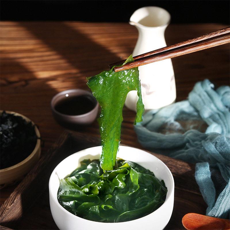 裙带菜干海菜无沙免洗韩童IEQ脂肪儿螺旋货藻式海带芽嫩海带苗0