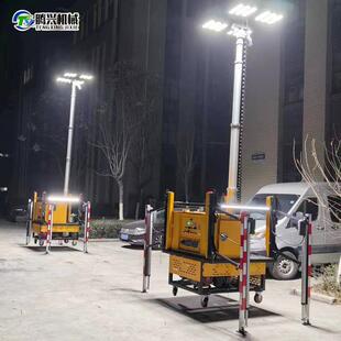 自装 照明外灯电户发照 卸险移动照明灯塔防汛应急抢自IHM动升降式