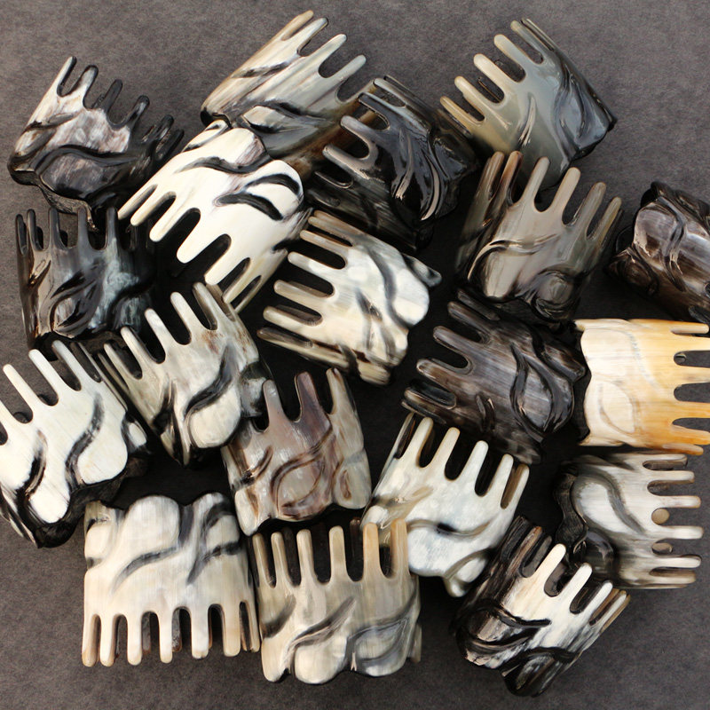 天然手工牛角梳子粗齿宽齿个人护理清洁头皮洗漱按摩梳子长6-7CM,家庭/个人清洁工具,梳子/化妆梳/按摩梳,淘宝优惠券,粉丝福利购,淘宝优惠卷