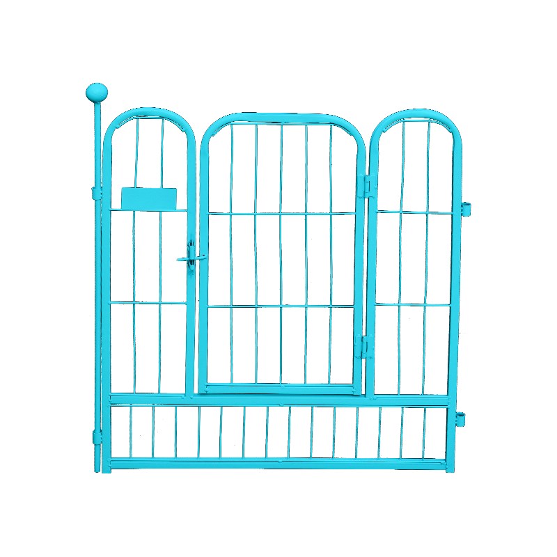 狗围栏栅栏单片室内带门单片自由拼接栅栏插杆围栏不打折不讲价