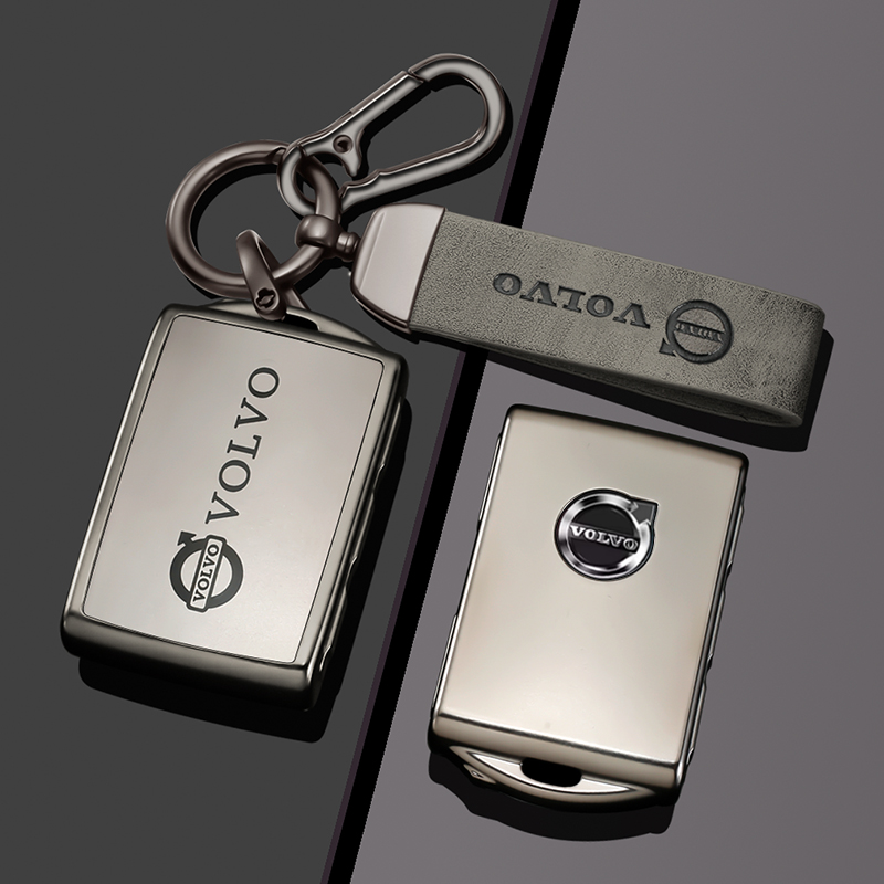 适用沃尔沃xc60钥匙套男s60全包xc90汽车s90女xc90壳24款xc40扣v