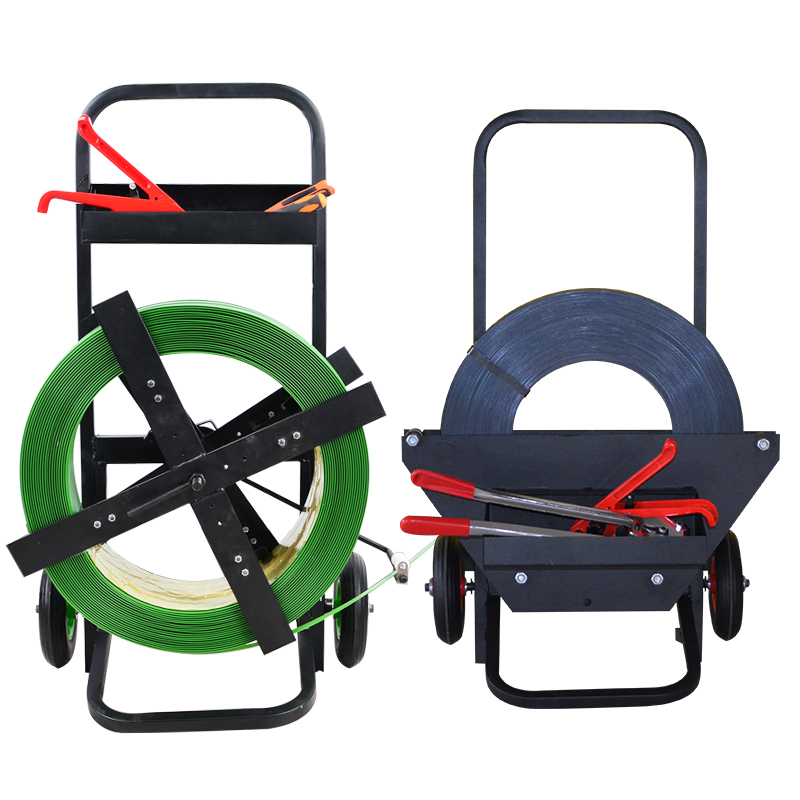 【远硕】包邮 新款多功能多用塑钢带盘车 轮盘车 PP打包带工具车