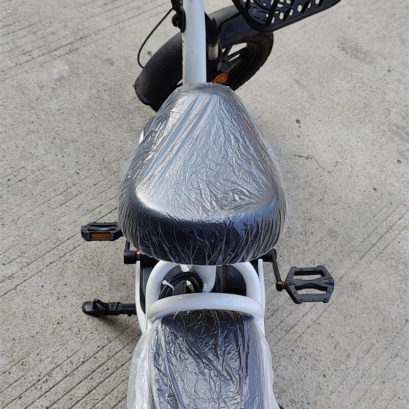 新国标电动自行车坐垫防雨罩通用一次性座位罩透明塑料保护座套