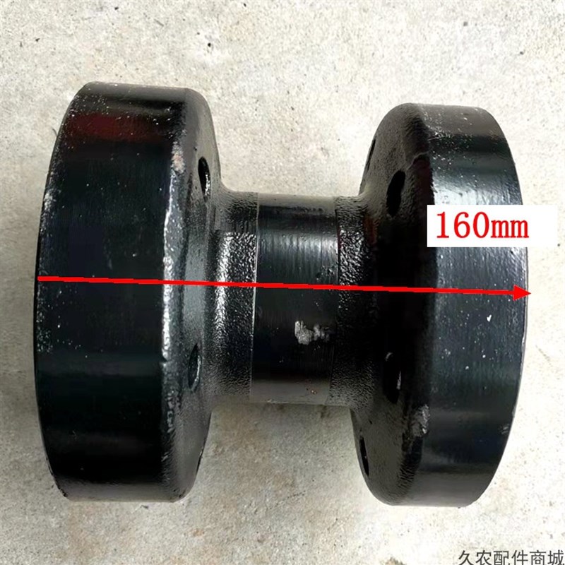 艾禾旋耕机支重轮收割机底盘承重轮打田机配件X2X3X5a9新款18-23