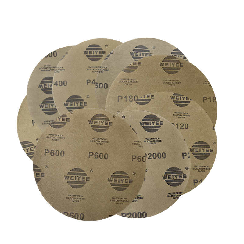 无背胶圆形金相砂纸250mm水磨抛光细砂耐水耐磨碳化硅打磨粗水砂
