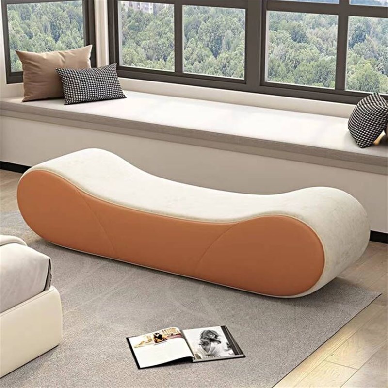 轻奢床榻床尾凳主卧室情侣春凳衣帽间床边放衣凳长条小沙发床前凳