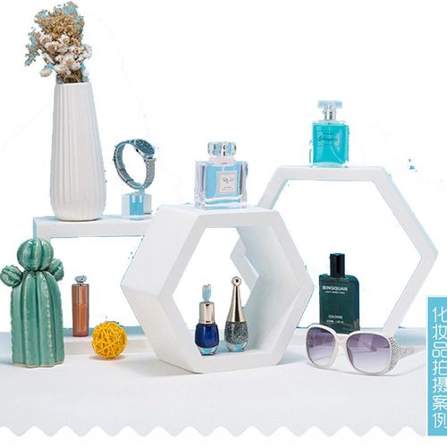 定制哑光长方形展会展示台摆件地台服装店橱窗工艺品陈列模特底座