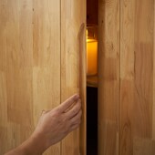 柏木书柜带玻璃门组合柜多功能家用实木柜子书橱储物柜落地置物架