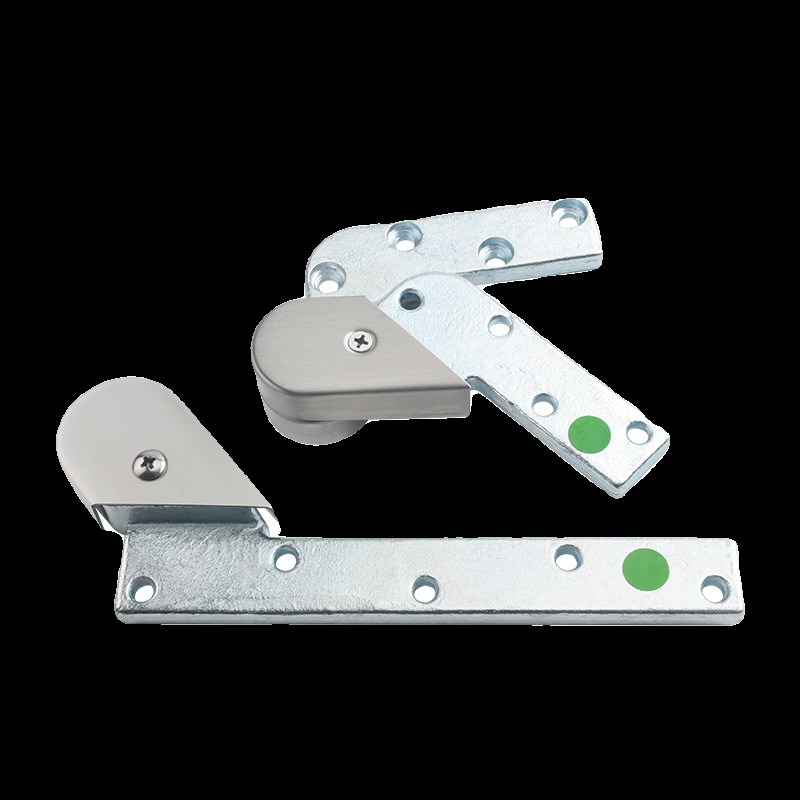 地弹簧偏心门轴支臂摇臂有框门非自动门铰地簧配件180度天地铰链