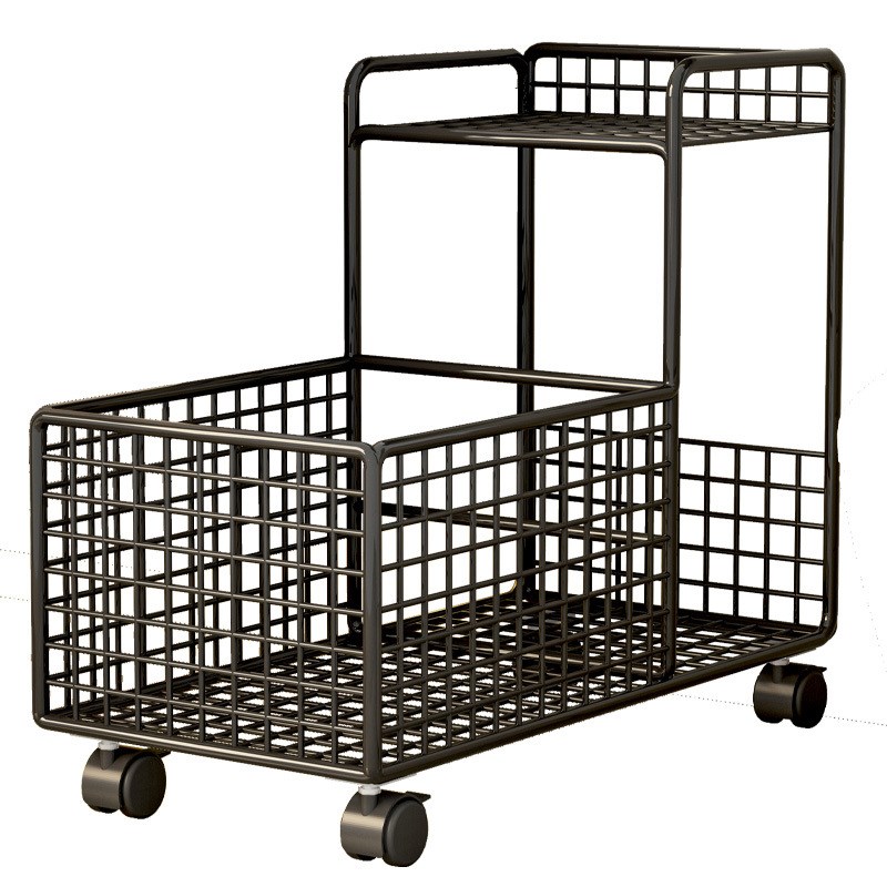 可移动小推车浴室落地收纳架子卫生间洗手间洗漱台夹缝多层置物架