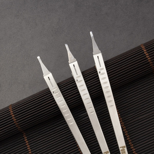 彭世一次性修脚刀甲沟嵌甲条刀指甲长肉里钎脚技师专用刀片工具炎