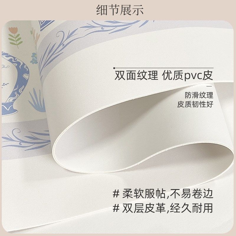 法式中古田园皮革餐桌垫桌面保护垫桌垫防水防油防烫免洗桌布台布,居家布艺,桌布,淘宝优惠券,粉丝福利购,淘宝优惠卷