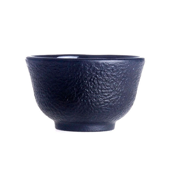 日式铸铁杯 黑功夫铁茶杯迷你铁茶壶 铸铁茶杯铸铁壶杯小号品杯子