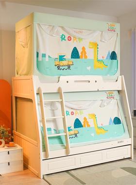 儿AJ-54247童上篷蚊式帐室内上床下铺子母床防摔宿舍床帘一体帐全