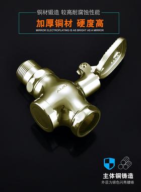 脚踩式冲水阀脚踏式冲洗开便AI90211关卫生间大时蹲便器脚踏阀延