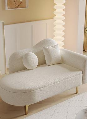 升级可式储物贵985妃沙发欧躺椅卧室你服店休息小户型单装人贵迷B