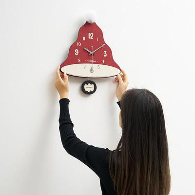 wozoom准创意挂客厅钟屋2025新款餐厅艺术装TYOS526表饰墙钟简约