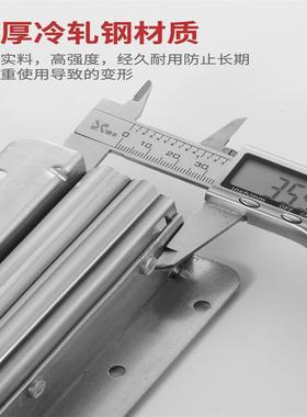 楼梯柜柜重型滑轨抽拉储鞋滑道物轨道隐OOL藏托底装抽屉柜导轨