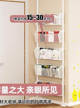 门后夹窄架书架志多层置物架超窄立小缝隙缝顶ALDN6rCc天地收纳杂