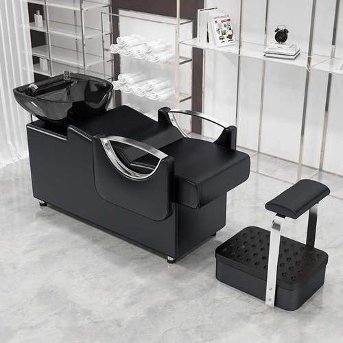 厂美家直销y-1洗头理热发店床水器一体式冲头床发廊发冲水床