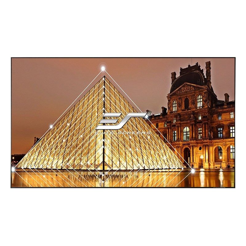 亿立投影幕布100英寸微孔透声幕布120英寸电动幕布150寸画框幕布