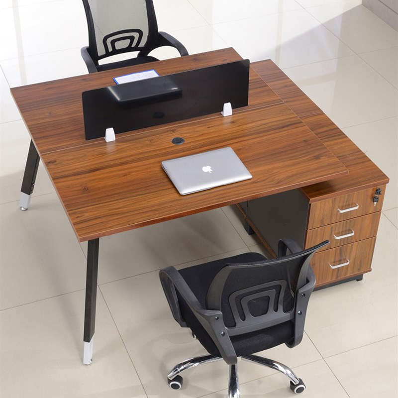 职员办公桌电脑桌椅组合员工桌四人位两人位屏风桌工作位办公家具