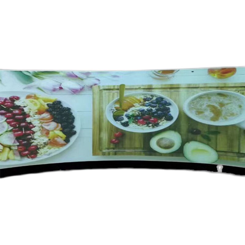 激光投影高清金属硬幕大型电动幕抗光黑栅菲涅尔幕布弧形环型订制