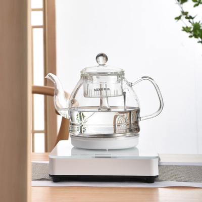 新功W19 煮茶器玻璃壶盖喷淋内胆蒸茶壶电热烧水壶单盖子原厂配件