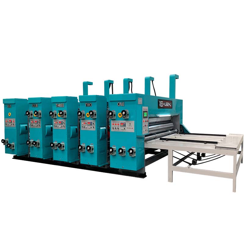 华筑纸箱机械设备 半自动瓦楞纸板单色四色印刷开槽模切机 链条机