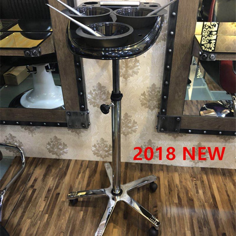 新款发廊理发美发店专用染发烫发焗油支架美容院小推车工具车包邮