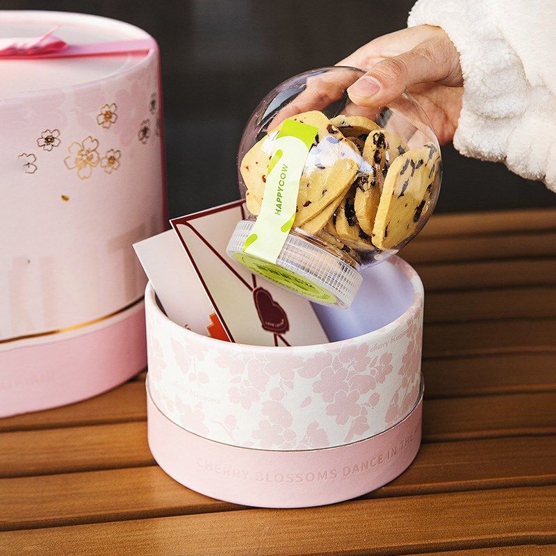 方森园女神节礼盒空盒礼物盒包装盒抱抱桶生日送女生樱花圆筒零食,节庆用品/礼品,糖盒/糖盒配件,淘宝优惠券,粉丝福利购,淘宝优惠卷