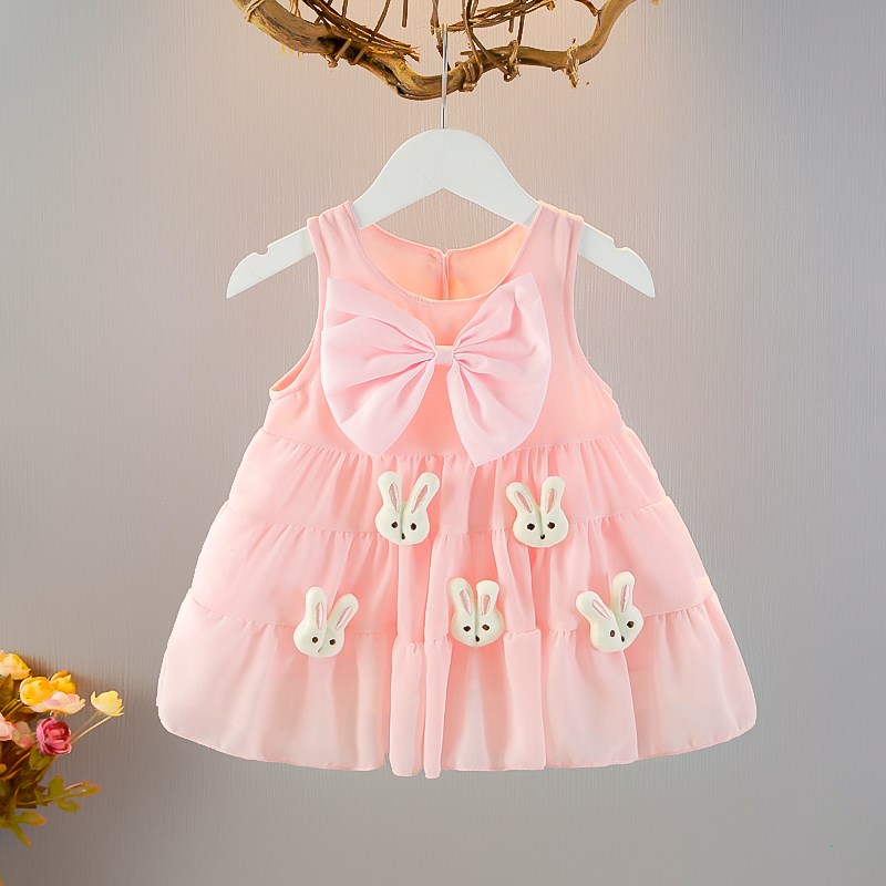 女童连衣裙夏款2025新款儿童夏装1-2岁3洋气小女宝宝夏装公主裙子