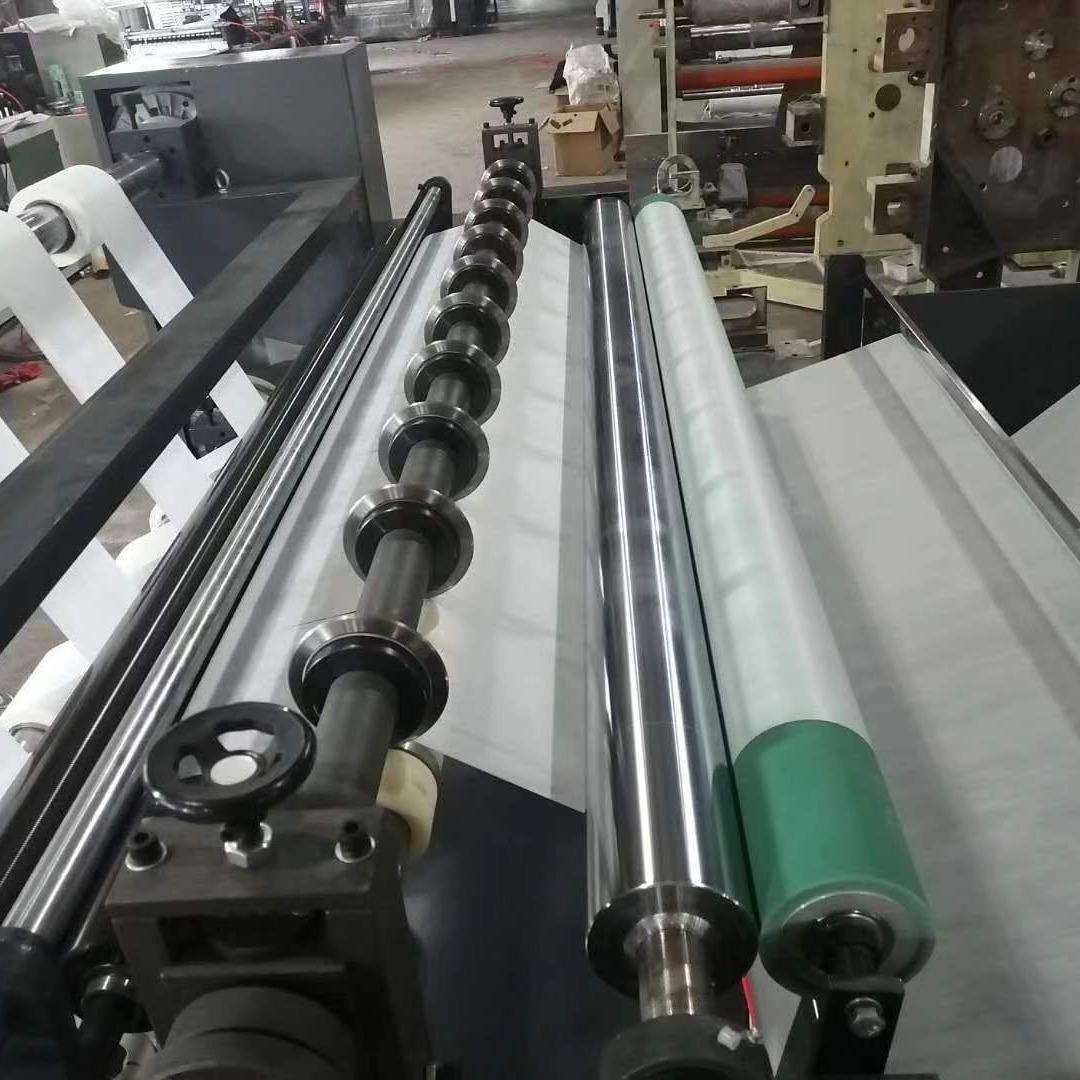优惠卧式复卷分切机塑料膜分切机无纺布卷纸分条机包教学