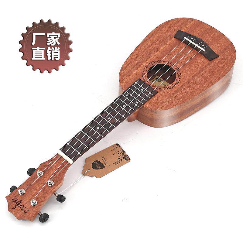 21寸沙比利菠萝桶型尤克里里ukulele乌克丽丽夏威夷四弦琴小吉他