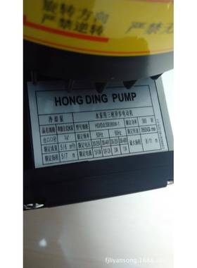 立式油泵HD/DJLSB380W-1水泵HD/DJLSB380W-1HONGDINGPUMPDJLSB380
