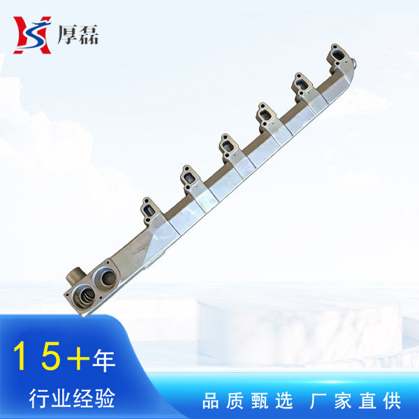 重汽陕汽潍柴配件潍柴WD618发动机缸盖出水管61800040074分水管图片