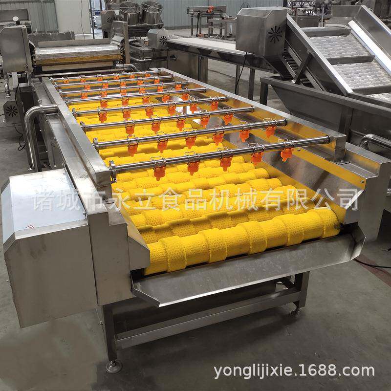 MG-500通过式毛辊清洗机葡萄清洗设备学校食堂配套设备